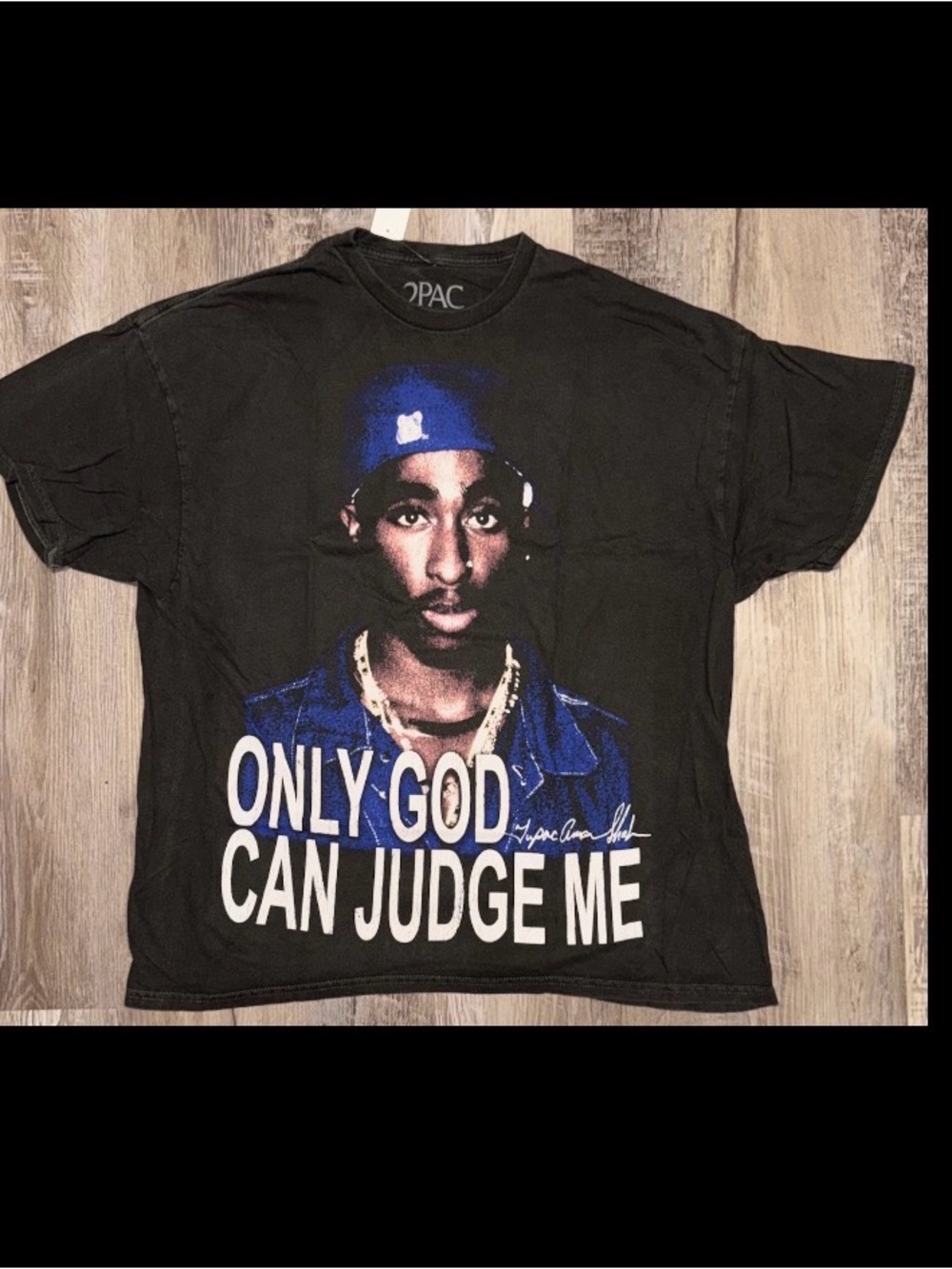 NWT Men's Tupac Shirt Size XL